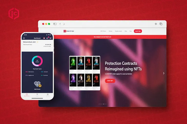 Protect yourself with Day By Day! We launch our platform to insure assets through Web3