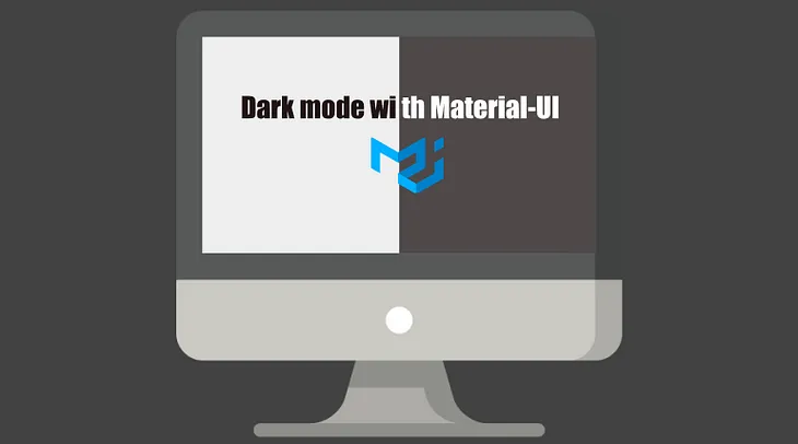 Implementing dark theme using Material-UI in ReactJs