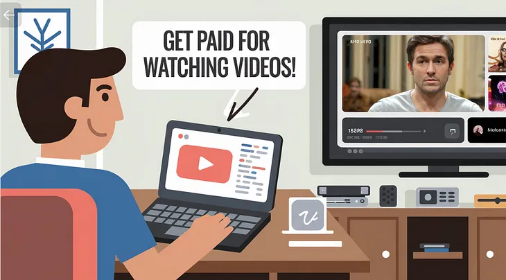 Get Paid for Watching Videos on this Website