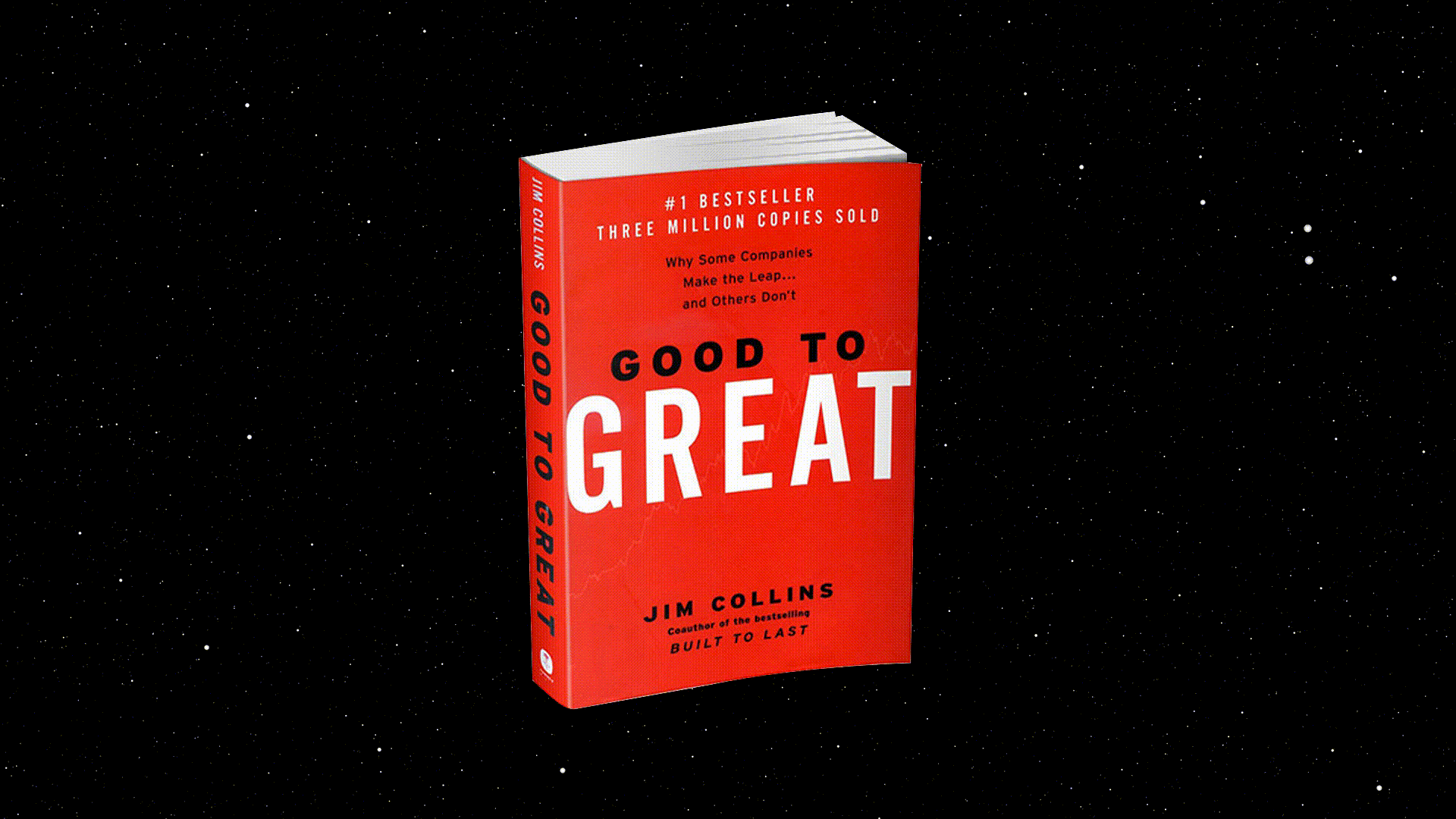 The book cover for Good to Great by Jim Collins