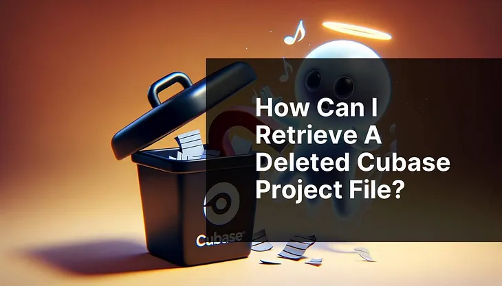 How can I retrieve a deleted Cubase project file?