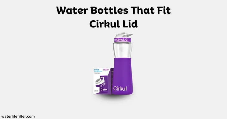 Water Bottles That Fit Cirkul Lid Easily