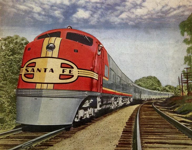 The Santa Fe Super Chief