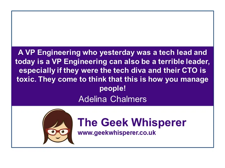 Toxic leadership — how does someone end up a toxic CTO or VPE?