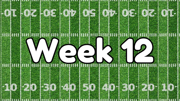 Recapping Every NFL Week 12 Game