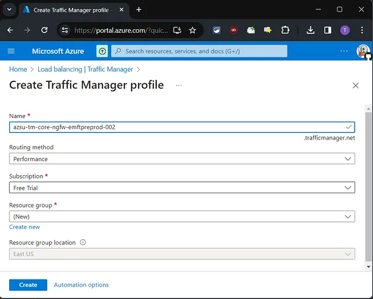 Subdomain Takeover in Azure Trafficmanager for Fun & Profit