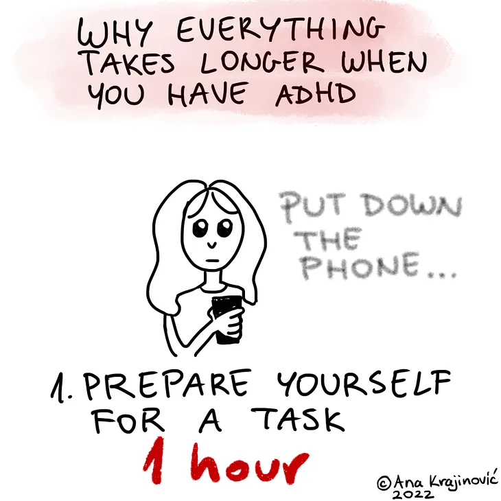 Living With Adult ADHD: Explained In Comics