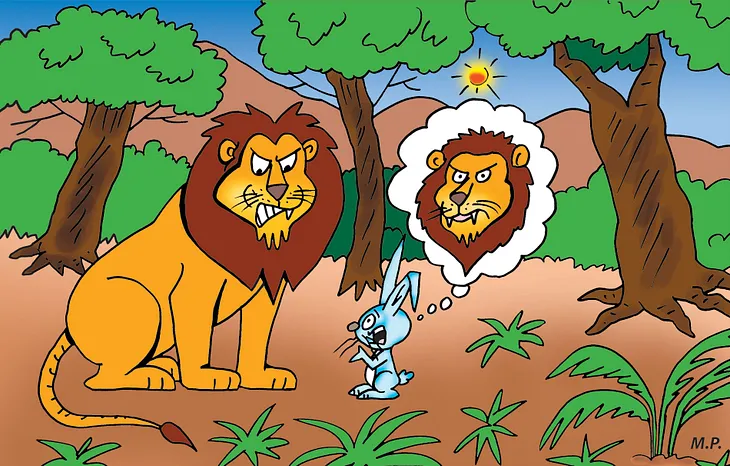 Panchatantra Tales: The lion and the hare