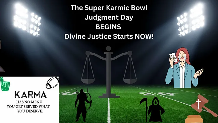 Karma Is Not Always Instant or Linear: The Super Karmic Bowl Catch Up Day of Judgement Is at Hand…