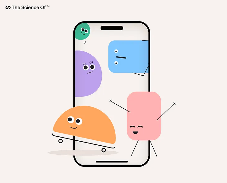 Cover image of abstract and playful characters