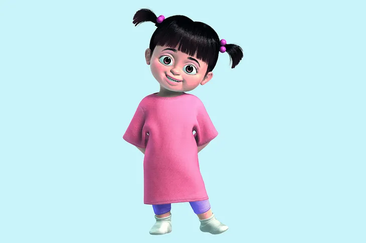 Dress Like Boo from The Monsters, Inc.