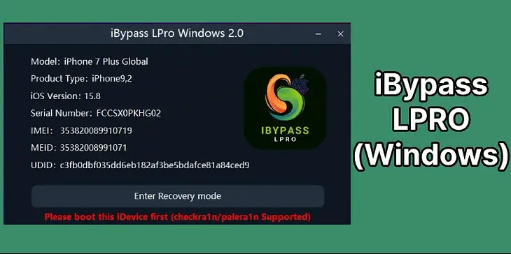 iBypass LPro for Windows v5.0 Free Download