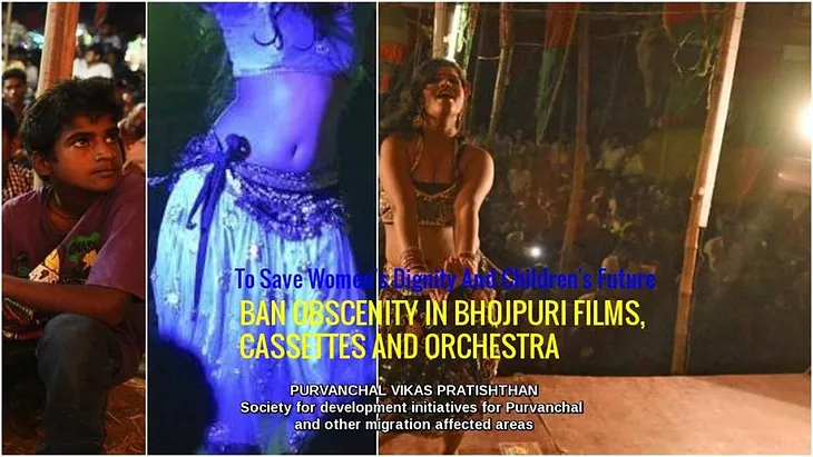 Campaign against obscenity in Bhojpuri films, Songs and Orchestra Dances