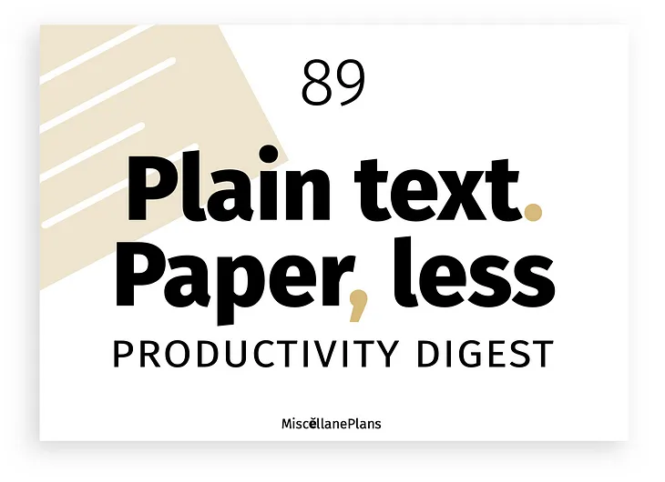 PTPL 089: Perfect Productivity Doth Not a Happy Person Make