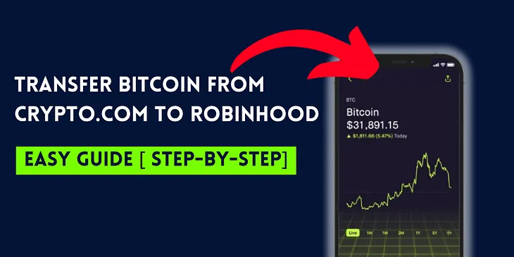 Transfer Bitcoin from Crypto.Com to Robinhood ▄︻ (844) 906–4599 👈📞🤑══━一