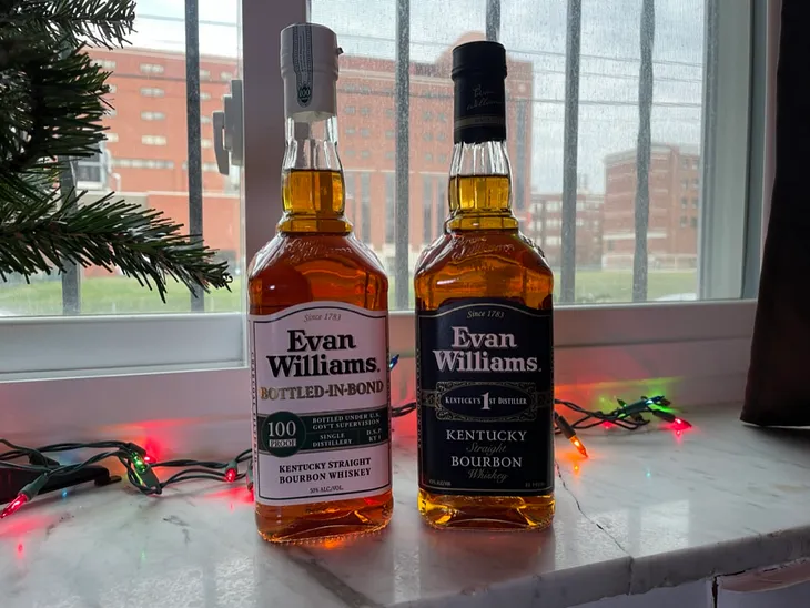 Head-to-Head Review: Evan Williams Black Label vs. Bottled-in-Bond