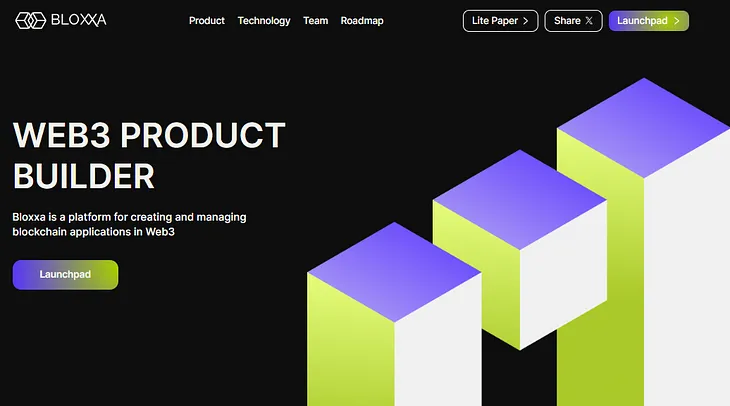 🚀 Bloxxa — WEB3 Product Builder Revolutionizing Blockchain Applications
