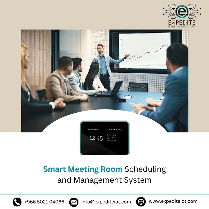 Meeting Room Management Software with Advanced Features for Large Enterprises in KSA.