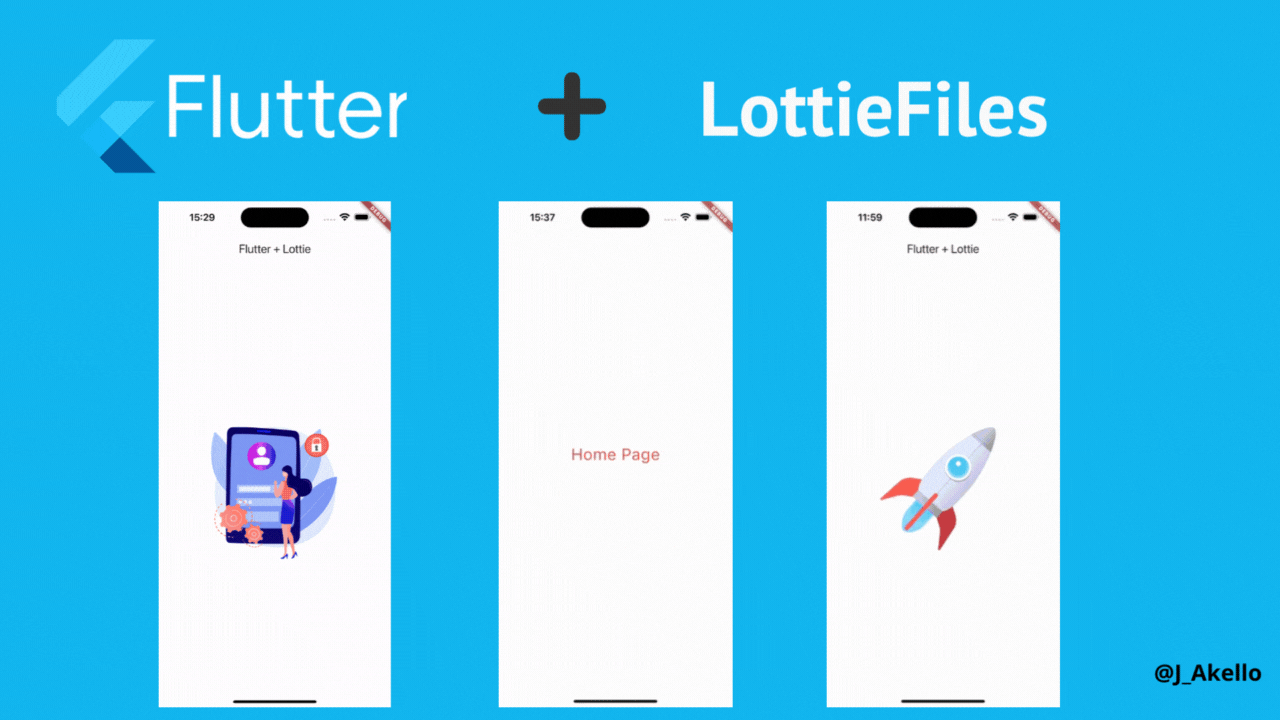 Implementing Splash Screen Animations with Lottie in Flutter