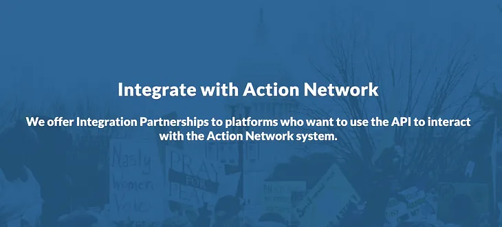 Integrating your platform with Action Network is now easier than ever