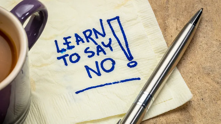 Do you know the 11 Strategies to “Say NO”…