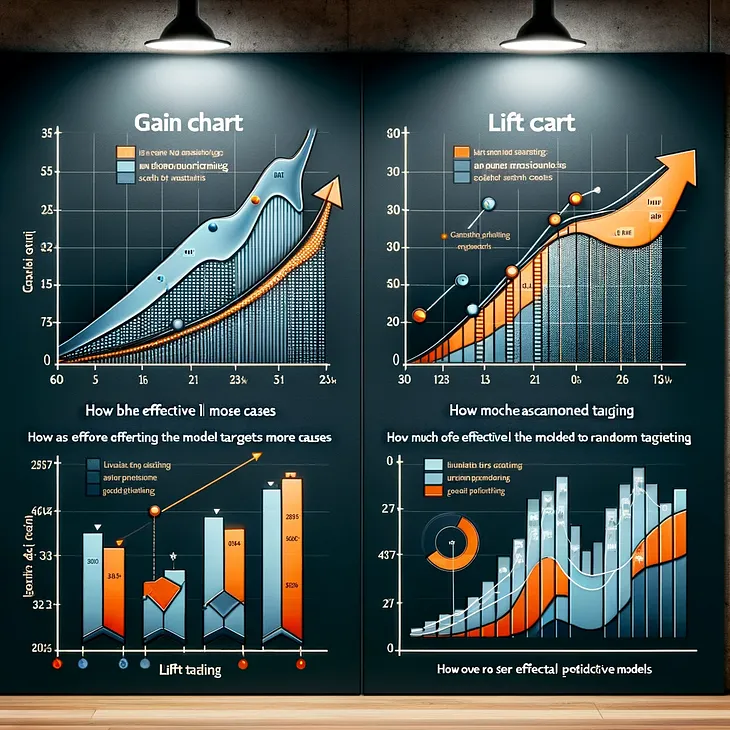 Simplified Insights: Mastering Gain and Lift Charts in Predictive Modeling