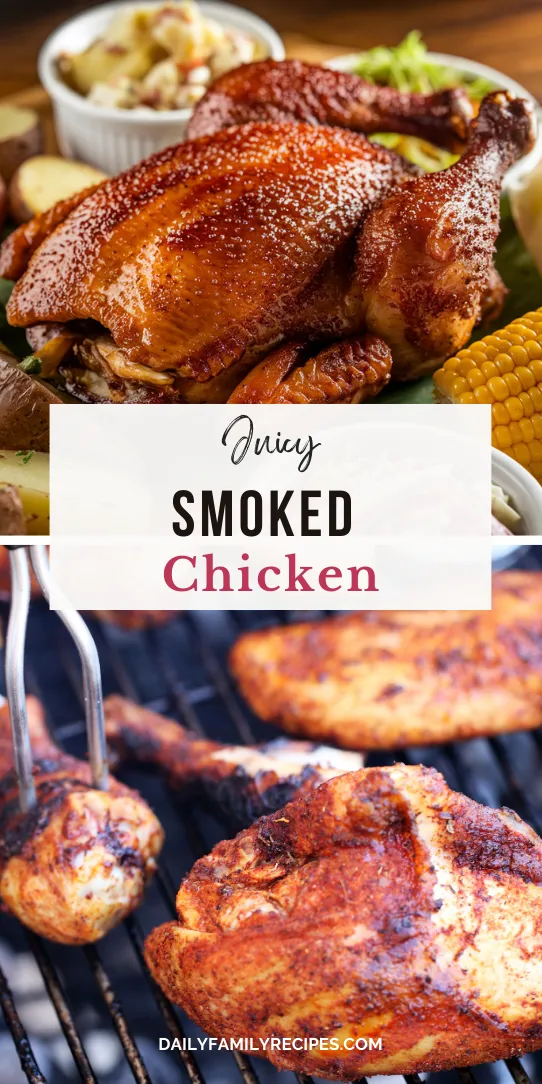 Juicy Smoked Chicken Recipe