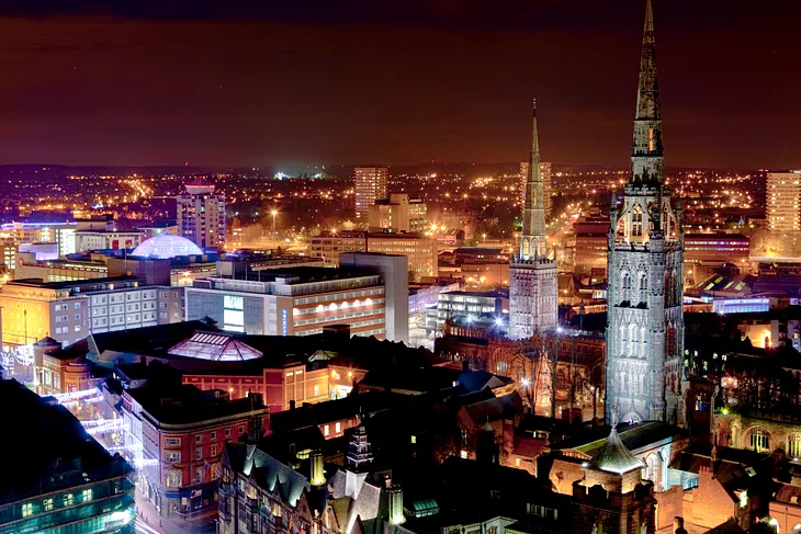 Most Popular Student Cities in the UK — Coventry