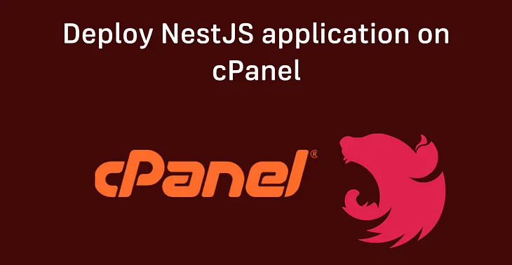 How to deploy Nest.JS application in cPanel?