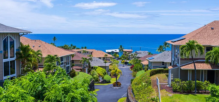 Ali’i Cove condominium complex in Kailua-Kona, Hawaii.