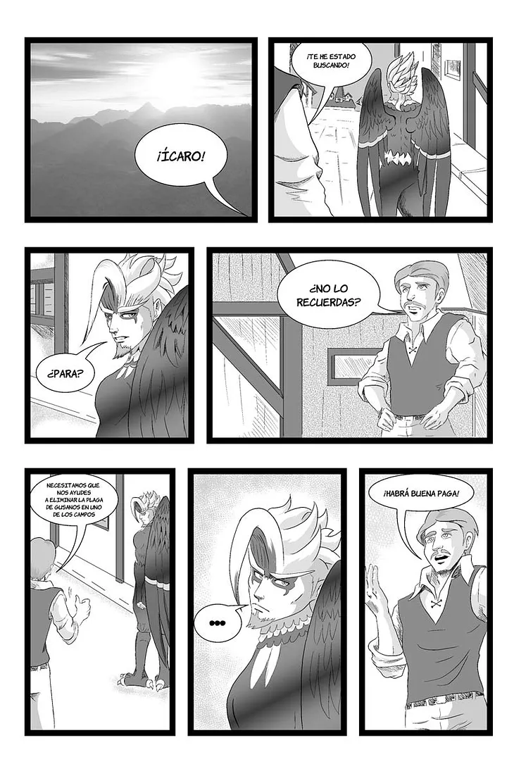 (ENG/ESP) Fancomic – “Different Worlds” – Chapter 1 Page 8 /Fancomic – “Diferentes Mundos” –…