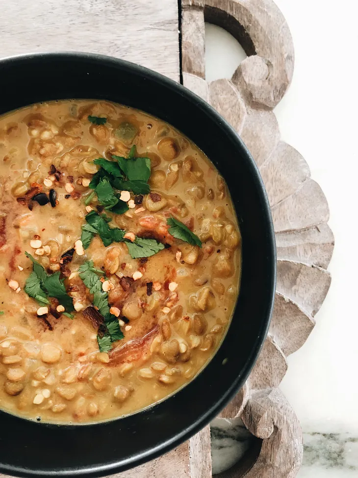 Lentil Curry Soup