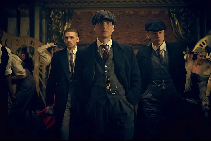 “We dug war tunnels, then graves, and bullet holes”- Peaky Blinders