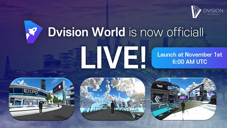 Dvision World is now officially LIVE!