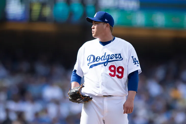 Ryu takes MLB’s best ERA into his last start of the regular season