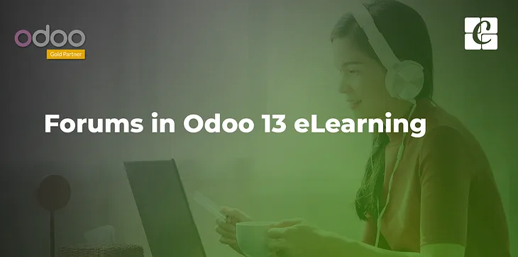 Forums in Odoo 13 eLearning