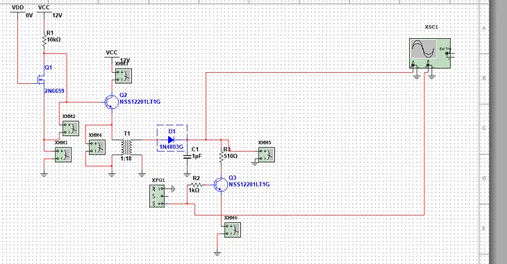 DC 12 Volt to DC 100 Volt Converter