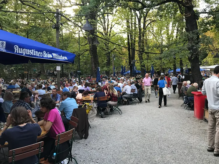 An Evening at the Augustiner-Keller Like a True Münchener