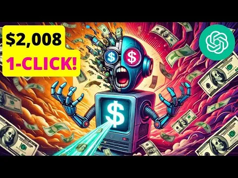 How to make $2,008 with ChatGPT in One Click (2024 Free Method)