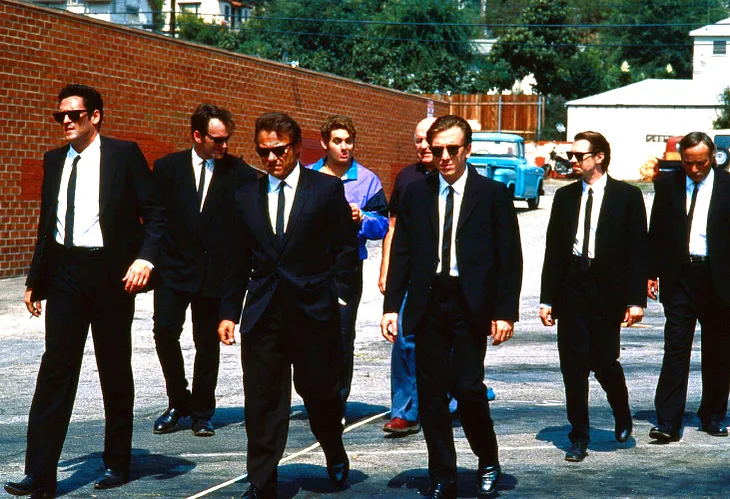 The Effortless Cool of ‘Reservoir Dogs’ Iconic Black Suits