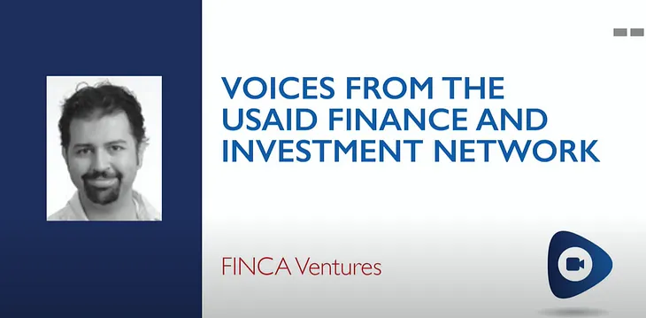 Voices from the Finance and Investment Network: FINCA Ventures