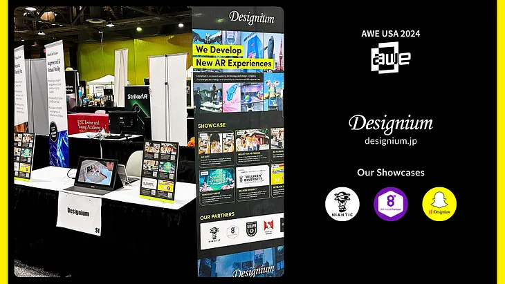 Designium’s Collaboration with 8th Wall On Full Display at AWE USA 2024