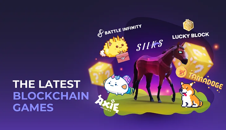 The latest blockchain games