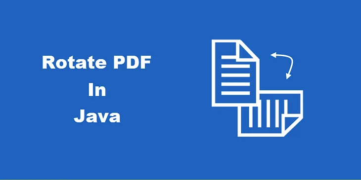 Rotate Pages in PDF in Java