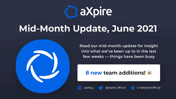 Mid-Month Update, June 2021