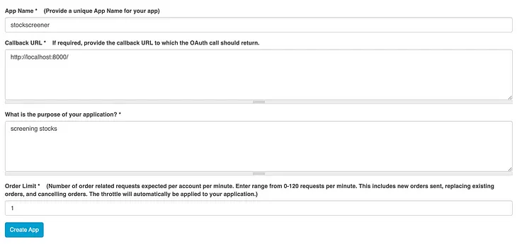 Free Stock & Options Data for Node.js Using the TD Ameritrade API