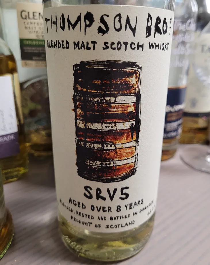 Whisky Review: Thompson Brothers Blended Malt SRV5 Batch 1