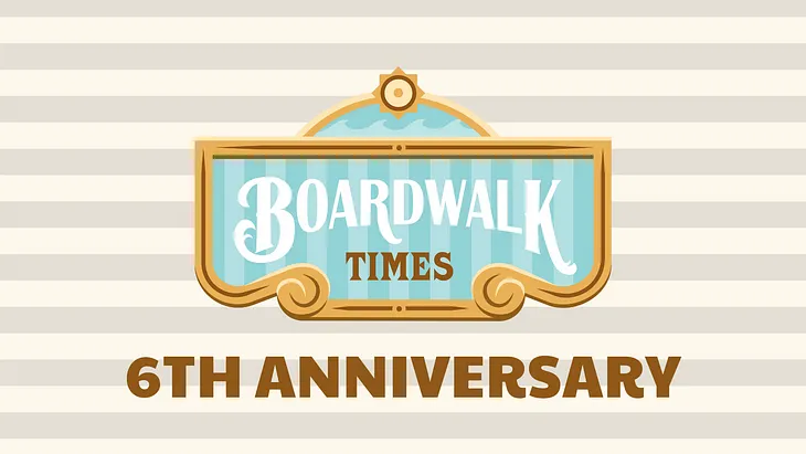 Boardwalk Times Celebrates Its 6th Anniversary