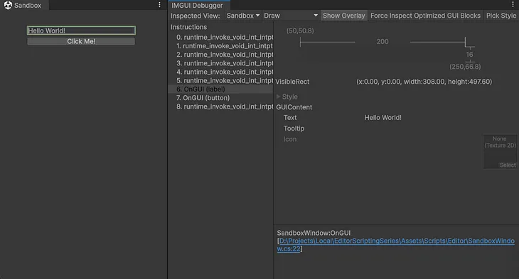 Unity Editor Scripting Series — Chapter 4: IMGUI & UI Toolkit