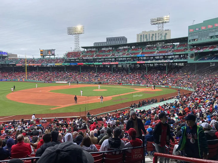 Going to a Red Sox game for a Bargain